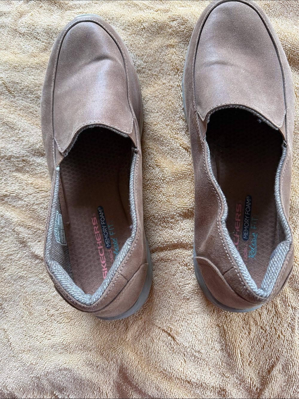 Skechers Women's Slip-On Loafers in golden Brown